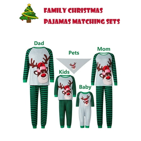 Family Christmas Pajamas Matching Sets Sleepwear Christmas Parent-Child Outfit Pjs for Christmas Holiday Xmas Party
Family Christmas Pajamas Matching Sets Sleepwear Christmas Parent-Child Outfit Pjs for Christmas Holiday Xmas Party
