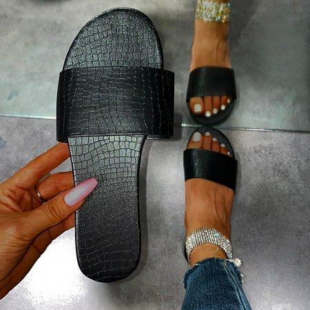 Fjofpr Slippers for Women Fashion Womens Flip Flop Casual Shoes Beach Slippers Comfy Slip On Flats Sandals Hot
Fjofpr Slippers for Women Fashion Womens Flip Flop Casual Shoes Beach Slippers Comfy Slip On Flats Sandals Hot