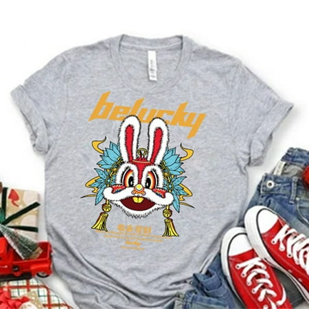 TOWED22 Tshirts For Toddler Toddler Boys Girls Kids Chinese Year Of Rabbit Chinese New Year Letters Prints Cute Top Kids Tshirt Grey
TOWED22 Tshirts For Toddler Toddler Boys Girls Kids Chinese Year Of Rabbit Chinese New Year Letters Prints Cute Top Kids Tshirt Grey