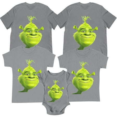 Dad Mom Baby Matching Family Shirts Set Party Pajama T-Shirt