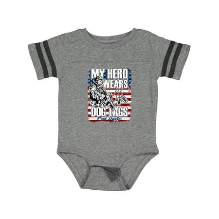 Inktastic Military Proud Daughter Hero Wears Dog Tags Girls Gift Baby Girl Bodysuit
Inktastic Military Proud Daughter Hero Wears Dog Tags Girls Gift Baby Girl Bodysuit