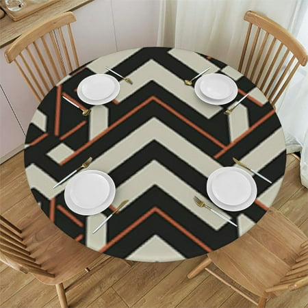 Tllo0ord Waterproof Tablecloths Round Tables Geometric Style Repeating and Line For Soft and Tactile Fitting Tablecloth Oil Resistant Table Cover Doodle Image Fits Tables Black White 31-35
Tllo0ord Waterproof Tablecloths Round Tables Geometric Style Repeating and Line For Soft and Tactile Fitting Tablecloth Oil Resistant Table Cover Doodle Image Fits Tables Black White 31-35
