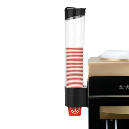 Paper Cup Dispenser Holder Organizer One Touch Button
