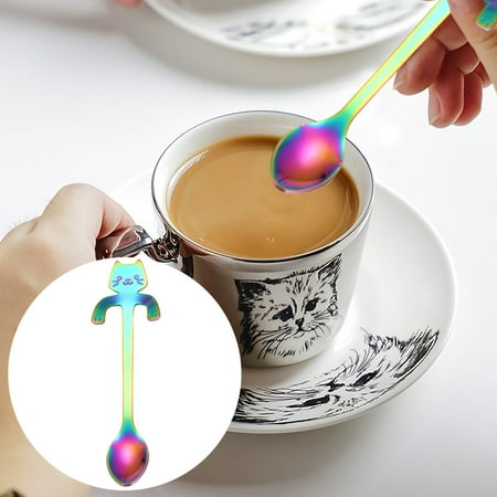 〖Yilirongyumm〗Kitchen Organization Cat Spoon Short Handle Spoons Flatware Coffee Drinking Tools Kitchen Gadge
〖Yilirongyumm〗Kitchen Organization Cat Spoon Short Handle Spoons Flatware Coffee Drinking Tools Kitchen Gadge