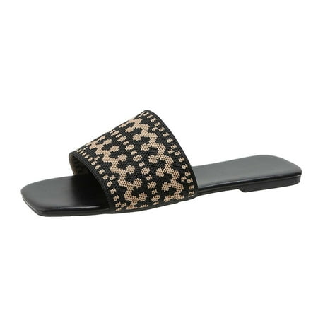 Women s Slide Sandals Open Toe Slip-on Beach Breathable Flat Sandals Casual Slippers Sandals Summer Cute Dressy Beach Slip on Sandals Platform Sandals
Women s Slide Sandals Open Toe Slip-on Beach Breathable Flat Sandals Casual Slippers Sandals Summer Cute Dressy Beach Slip on Sandals Platform Sandals