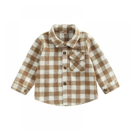 GYRATEDREAM Baby Toddler Boys Long Sleeve Buffalo Plaid Flannel Button Down Shirt 1-5 Years
GYRATEDREAM Baby Toddler Boys Long Sleeve Buffalo Plaid Flannel Button Down Shirt 1-5 Years