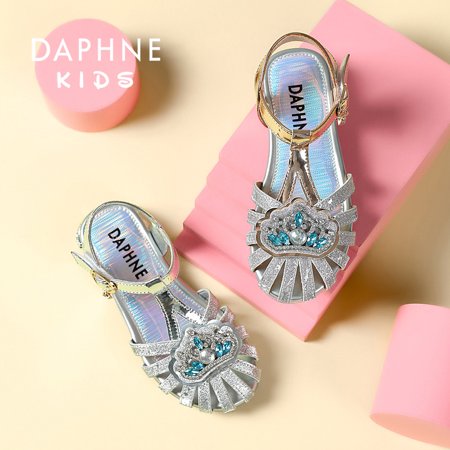 DAPHNE Girls Elegant High Heel Princess Shoes With Crown Decoration Lightweight Breathable Sandals For Summer Party Performance
DAPHNE Girls Elegant High Heel Princess Shoes With Crown Decoration Lightweight Breathable Sandals For Summer Party Performance
