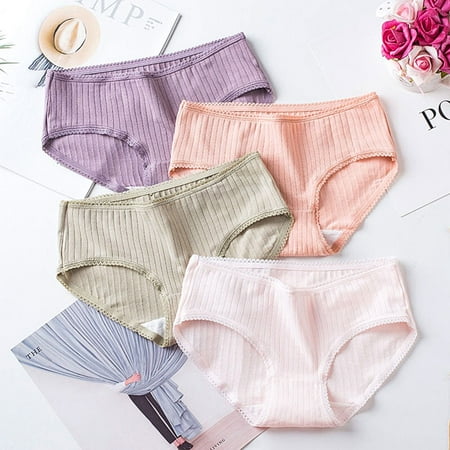 Fusipu Women Fashion Mid Waist Elastic Solid Color Simple Breathable Modal Underwear
Fusipu Women Fashion Mid Waist Elastic Solid Color Simple Breathable Modal Underwear