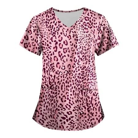 Mlqidk Spring Printed Scrub Tops for Women Breathable Floral Pattern V-Neck T-Shirts Tee Scrubs Top with Pockets
Mlqidk Spring Printed Scrub Tops for Women Breathable Floral Pattern V-Neck T-Shirts Tee Scrubs Top with Pockets