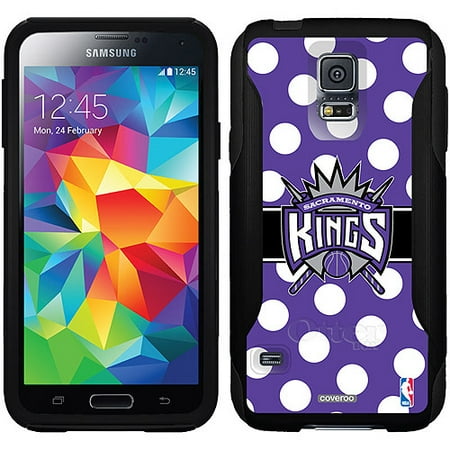 Sacramento Kings Polka Dots 2 Design on OtterBox Commuter Series Case for Samsung Galaxy S5