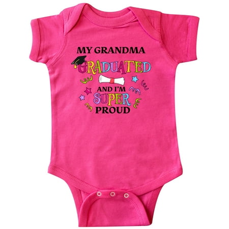 Inktastic My Grandma Graduated and I m Super Proud Gift Baby Boy or Baby Girl Bodysuit
Inktastic My Grandma Graduated and I m Super Proud Gift Baby Boy or Baby Girl Bodysuit