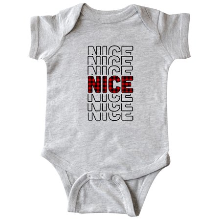 Inktastic Plaid Nice Christmas Mirror Words Gift Baby Boy or Baby Girl Bodysuit
Inktastic Plaid Nice Christmas Mirror Words Gift Baby Boy or Baby Girl Bodysuit