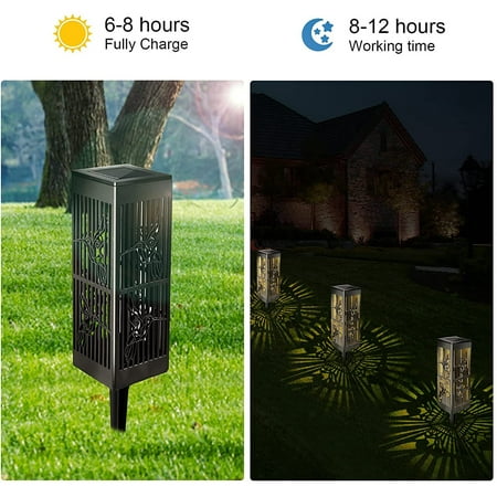 Morease 2pcs Solar Powered Energy LED Lawn Lamp Outdoor Light Hollow-out Design for Yard Patio Garden Courtyard White Light
Morease 2pcs Solar Powered Energy LED Lawn Lamp Outdoor Light Hollow-out Design for Yard Patio Garden Courtyard White Light