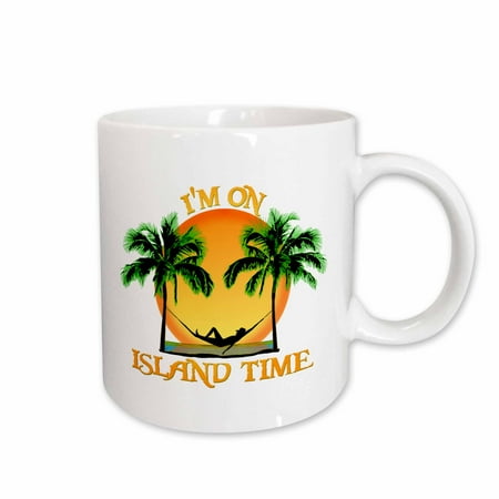 3dRose Kick back and relax in a beach hammock to enjoy Island Time. - Ceramic Mug 11oz (mug_295585_1)
3dRose Kick back and relax in a beach hammock to enjoy Island Time. - Ceramic Mug 11oz (mug_295585_1)
