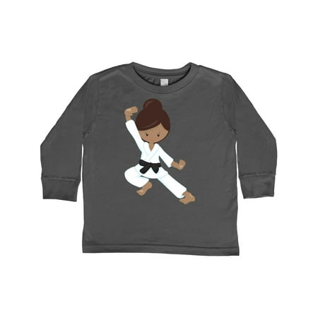 Inktastic African American Girl Black Belt Karate Pose Gift Toddler Toddler Girl Long Sleeve T-Shirt
Inktastic African American Girl Black Belt Karate Pose Gift Toddler Toddler Girl Long Sleeve T-Shirt