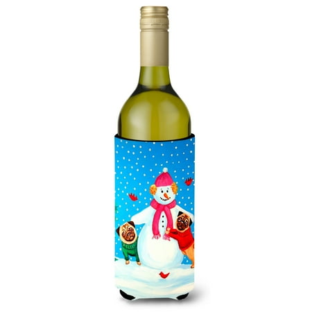 Caroline s Treasures 7115LITERK Snowman with Pug Winter Snowman Wine Bottle Hugger Wine Bottle multicolor
Caroline s Treasures 7115LITERK Snowman with Pug Winter Snowman Wine Bottle Hugger Wine Bottle multicolor