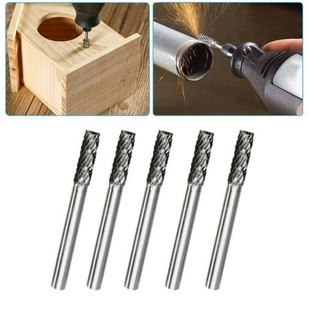 BAMILL 5pc 3x6mm Tungsten Carbide Burrs Rotary Drill Die Grinder Carving Bit Double Cut
BAMILL 5pc 3x6mm Tungsten Carbide Burrs Rotary Drill Die Grinder Carving Bit Double Cut