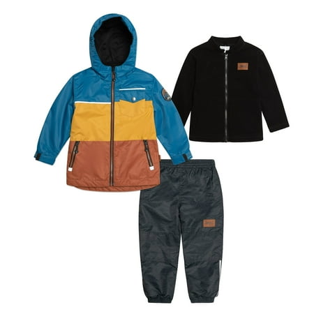 Deux par Deux Colorblocked 3 In 1 Spring Rain Set Blue Yellow & Brown Boy Toddler - 5 Years
Deux par Deux Colorblocked 3 In 1 Spring Rain Set Blue Yellow & Brown Boy Toddler - 5 Years