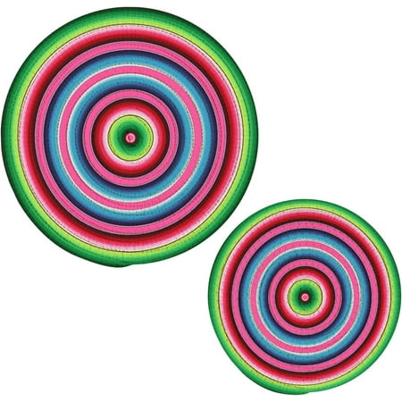 SKYSONIC Mexican Blanket Serape Stripes Trivets Pot Holders Set of 2 Hot Pads Table Mats Placemats Set for Cooking and Baking Cotton Braided Hot Pads
SKYSONIC Mexican Blanket Serape Stripes Trivets Pot Holders Set of 2 Hot Pads Table Mats Placemats Set for Cooking and Baking Cotton Braided Hot Pads
