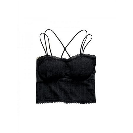 Women s Camisole Floral Lace Bralette Strap Thin Bandeau Unpadded Sexy Bra Wire Free Bra
Women s Camisole Floral Lace Bralette Strap Thin Bandeau Unpadded Sexy Bra Wire Free Bra
