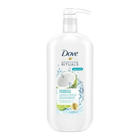 Dove Nourishing Rituals Coconut & Hydration Conditioner with Pump, 31 fl oz