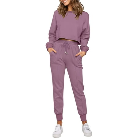 QWZNDZGR Women s Long Sleeve Crop Top and Pants Pajama Sets 2 Piece Jogger Long Sleepwear Loungewear Pjs Sets
QWZNDZGR Women s Long Sleeve Crop Top and Pants Pajama Sets 2 Piece Jogger Long Sleepwear Loungewear Pjs Sets