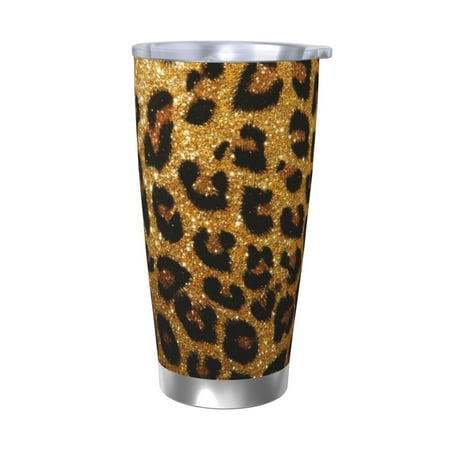 Logiee Golden Leopard Glitter Print 20OZ Car Cup with Lid Stainless Steel Vacuum Insulated Double Wall Travel Tumbler Durable Insulated Coffee Mug Thermal Cup with Straw-Without Straw
Logiee Golden Leopard Glitter Print 20OZ Car Cup with Lid Stainless Steel Vacuum Insulated Double Wall Travel Tumbler Durable Insulated Coffee Mug Thermal Cup with Straw-Without Straw