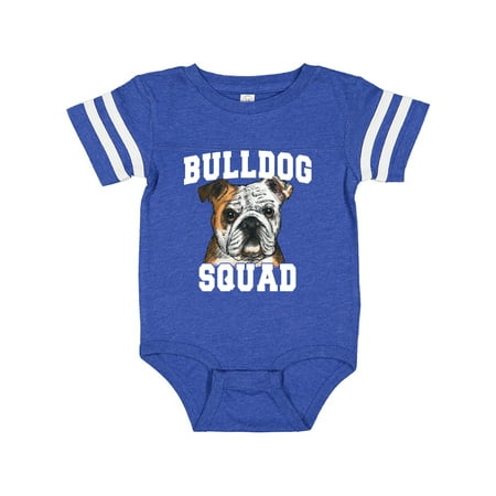 Inktastic Dog Bulldog Squad Gift Baby Boy or Baby Girl Bodysuit