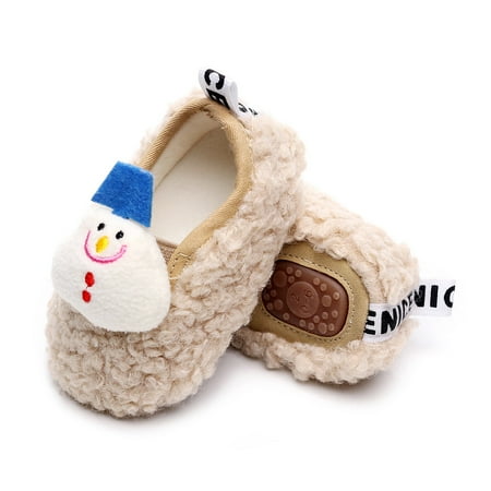 Oalirro Christmas Toddler Kids Baby Girls Boy Plush First Walk Slip-On Keep Warm Shoes
Oalirro Christmas Toddler Kids Baby Girls Boy Plush First Walk Slip-On Keep Warm Shoes
