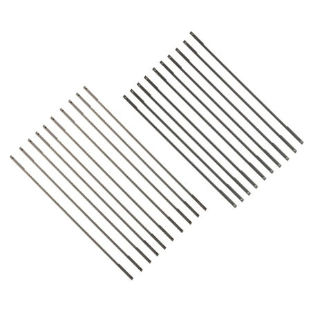 6-1/2 Inch Cutting Saw Blade 6-1/2 Inch Length Between Pins 0.125 inch x 0.20 inch 15 TPI (10 Pcs) 18 TPI (10 Pcs) 
6-1/2 Inch Cutting Saw Blade 6-1/2 Inch Length Between Pins 0.125 inch x 0.20 inch 15 TPI (10 Pcs) 18 TPI (10 Pcs)