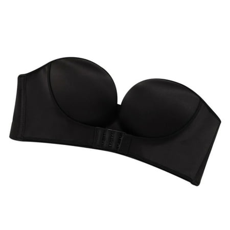 Rumida Strapless Front Buckle Bra Wirefree Push Up Non Slip Invisible Women Bra Underwe comfortable breathable women daily Strapless Front Buckle Strapless Front Buckle Bra Black 36/80AB
Rumida Strapless Front Buckle Bra Wirefree Push Up Non Slip Invisible Women Bra Underwe comfortable breathable women daily Strapless Front Buckle Strapless Front Buckle Bra Black 36/80AB