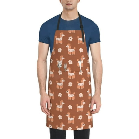 Rateoe Cute Poodle Dog Aprons with Pocket Men Womens Aprons Waterproof Adjustable Cooking Aprons for Kitchen Gardening and Salon
Rateoe Cute Poodle Dog Aprons with Pocket Men Womens Aprons Waterproof Adjustable Cooking Aprons for Kitchen Gardening and Salon
