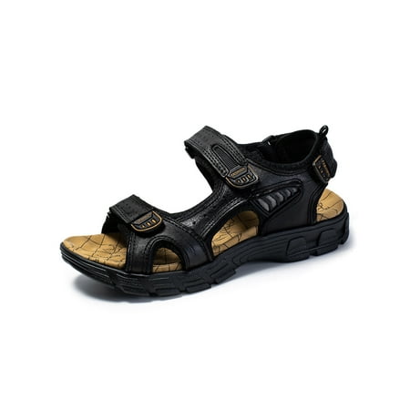 Daeful Men Beach Shoes Adjustable Strap Fisherman Sandal Open Toe Sport Sandals Mens Casual Lightweight Summer Black 5.5
Daeful Men Beach Shoes Adjustable Strap Fisherman Sandal Open Toe Sport Sandals Mens Casual Lightweight Summer Black 5.5