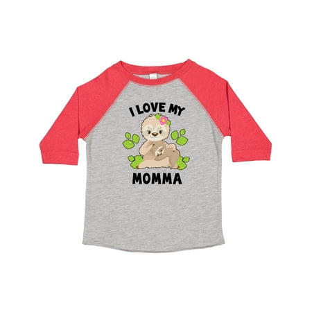 Inktastic Cute Sloth I Love My Momma with Green Leaves Gift Toddler Boy or Toddler Girl T-Shirt
Inktastic Cute Sloth I Love My Momma with Green Leaves Gift Toddler Boy or Toddler Girl T-Shirt