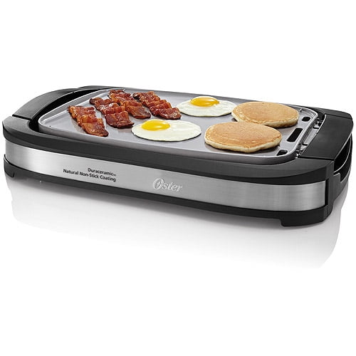 Oster Double Flip Waffle Maker, Red