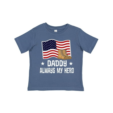 Inktastic Military Dad Always My Hero US Flag Gift Toddler Boy or Toddler Girl T-Shirt
Inktastic Military Dad Always My Hero US Flag Gift Toddler Boy or Toddler Girl T-Shirt