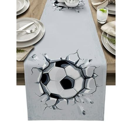 Football Field Lawn Game Table Runner Wedding Decoration Rectangular Dining Table Table Cover Kitchen Decor Table Cloth
Football Field Lawn Game Table Runner Wedding Decoration Rectangular Dining Table Table Cover Kitchen Decor Table Cloth