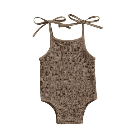IZhansean Summer Little Girls Bikini Swimwear 3 Colors Solid Strap Sleeveless Lace Up Beachwear Clothing Coffee 2-3 Years
IZhansean Summer Little Girls Bikini Swimwear 3 Colors Solid Strap Sleeveless Lace Up Beachwear Clothing Coffee 2-3 Years