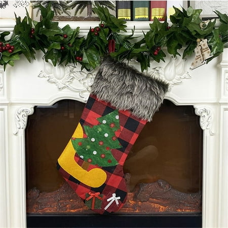 CHGBMOK Christmas Stockings Fashion Christmas Socks Gift Bag Christmas Pattern Christmas Decoration Goodybag
CHGBMOK Christmas Stockings Fashion Christmas Socks Gift Bag Christmas Pattern Christmas Decoration Goodybag