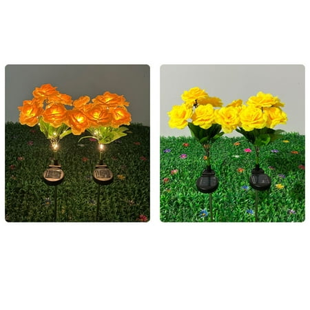DYWADE Home Decor Clip Light Rechargeable New 7 Solar Rose Lights Garden Decoration Inserted Lights Led Flower Lights
DYWADE Home Decor Clip Light Rechargeable New 7 Solar Rose Lights Garden Decoration Inserted Lights Led Flower Lights