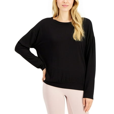 Alfani Womens Super Soft Modal Long-Sleeve Sleep Top Classic Black Medium
Alfani Womens Super Soft Modal Long-Sleeve Sleep Top Classic Black Medium