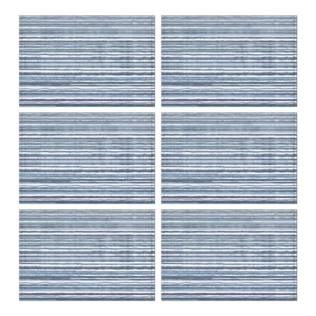 Blending Colors Linen Placemats - Washable Heat-Resistant Non-Slip Kitchen Dining Table Mats Table Mats for Home Restaurant Wedding Party (Set of 6 Blue with White)
Blending Colors Linen Placemats - Washable Heat-Resistant Non-Slip Kitchen Dining Table Mats Table Mats for Home Restaurant Wedding Party (Set of 6 Blue with White)