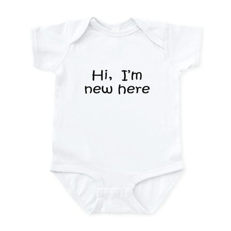 CafePress - I m New Here. Infant Creeper - Baby Light Bodysuit Size Newborn - 24 Months
CafePress - I m New Here. Infant Creeper - Baby Light Bodysuit Size Newborn - 24 Months