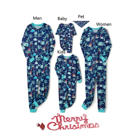 Pudcoco Family Matching Christmas Pajamas Romper Cartoon Animals/Letter Snowflake Elk Print Long Sleeve Jumpsuits Sleepwear
Pudcoco Family Matching Christmas Pajamas Romper Cartoon Animals/Letter Snowflake Elk Print Long Sleeve Jumpsuits Sleepwear