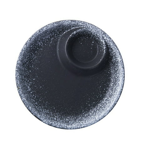 Ceramic Dumpling Dinner Plate Round Serving Dish Practical Service Plate with Dipping Saucer (Ink Snow)
Ceramic Dumpling Dinner Plate Round Serving Dish Practical Service Plate with Dipping Saucer (Ink Snow)