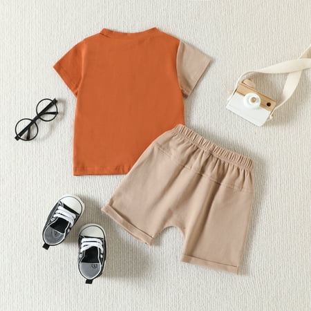 nsendm Kids Toddler Baby Girls Spring Summer Patchwork Cotton Short Sleeve Tshirt Shorts Outfits Clothes Snow Clothes Set Childrenscostume Khaki 4-5 Years
nsendm Kids Toddler Baby Girls Spring Summer Patchwork Cotton Short Sleeve Tshirt Shorts Outfits Clothes Snow Clothes Set Childrenscostume Khaki 4-5 Years