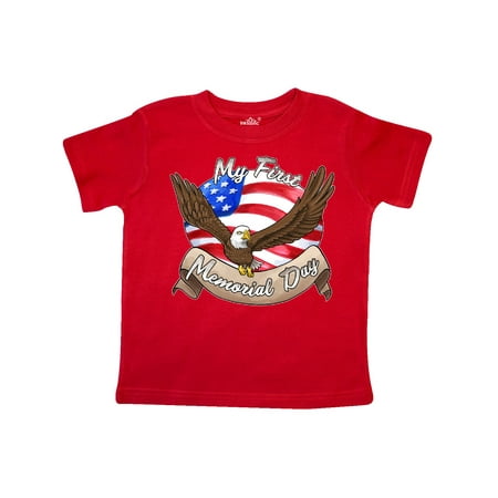 Inktastic My First Memorial Day- Bald Eagle Gift Toddler Boy or Toddler Girl T-Shirt
Inktastic My First Memorial Day- Bald Eagle Gift Toddler Boy or Toddler Girl T-Shirt