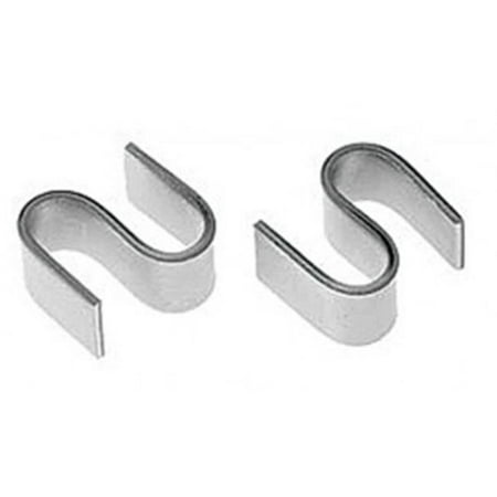 Quantum Storage S-HOOK Chrome Wire Shelving S-Hooks Set Of 8