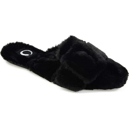 Journee Collection Women s Faux Fur Eara Slipper