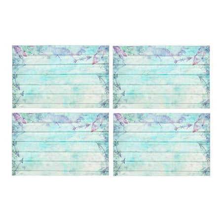 MKHERT Boho Style Blue Wood with Arrows Placemats Table Mats for Dining Room Kitchen Table Decoration 12x18 inch Set of 4
MKHERT Boho Style Blue Wood with Arrows Placemats Table Mats for Dining Room Kitchen Table Decoration 12x18 inch Set of 4